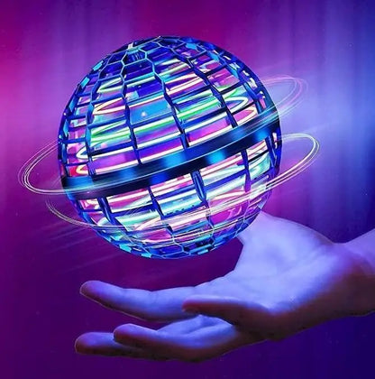 Piparkart Flying Ball Toys || Flying Orb Ball Mini Pro Spinner Toys for Boys Girls Kids Adult Indoor Outdoor || USB Rechargeable Built-in RGB Lights_M16